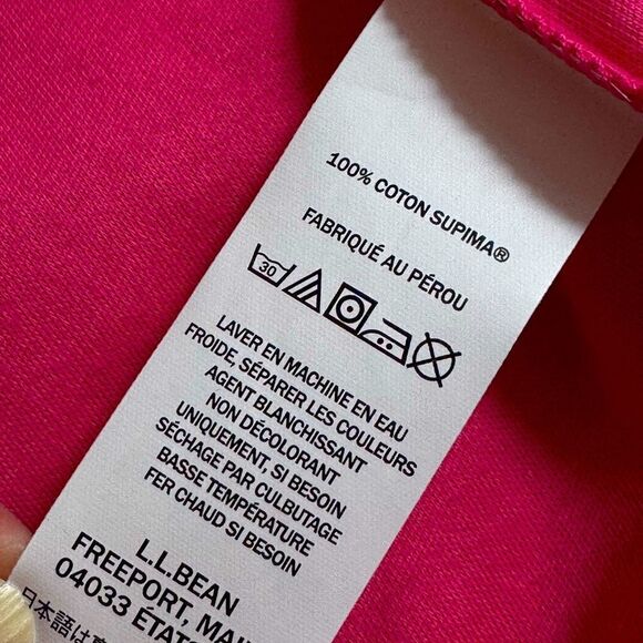 L.L. Bean Front Cardigan womens size Petite Large pima cotton open with pockets - Picture 6 of 11